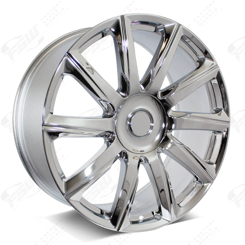 2021 Platinum Style - F262 24x1 Chrome wheel