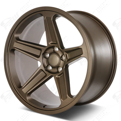 Flow Forged Demon Style - F151 2x9.5 Matte Bronze wheel
