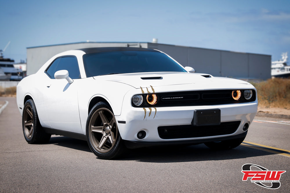 Flow Forged Demon Style - F151 2x9.5 Matte Bronze wheel