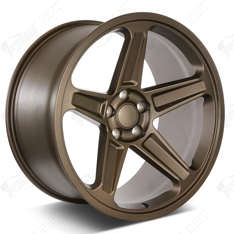 Flow Forged Demon Style - F151 2x10.5 Matte Bronze wheel