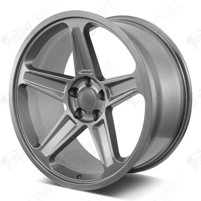 Flow Forged Demon Style - F154 2x10.5 Matte Gunmetal wheel