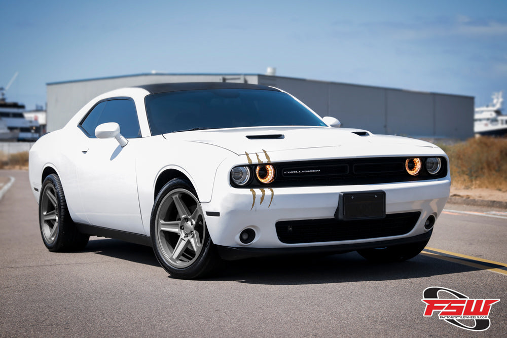 Flow Forged Demon Style - F154 2x9.5 Matte Gunmetal wheel