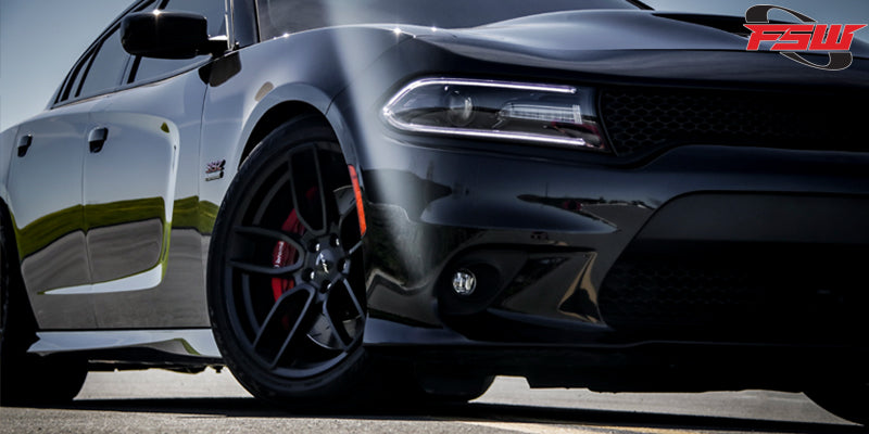 Flow Forged Hellcat Style - F146 2x9.5 Satin Black wheel
