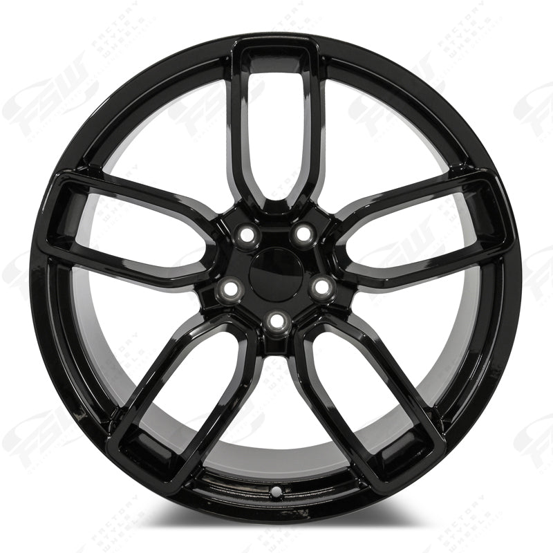 Flow Forged Hellcat Style - F147 2x11 Gloss Black wheel