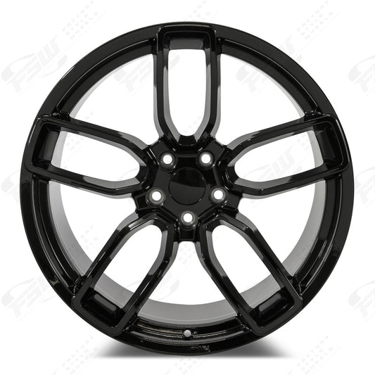 Flow Forged Hellcat Style - F147 2x11 Gloss Black wheel