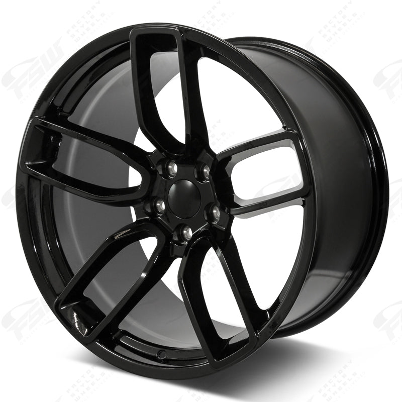 Flow Forged Hellcat Style - F147 2x11 Gloss Black wheel