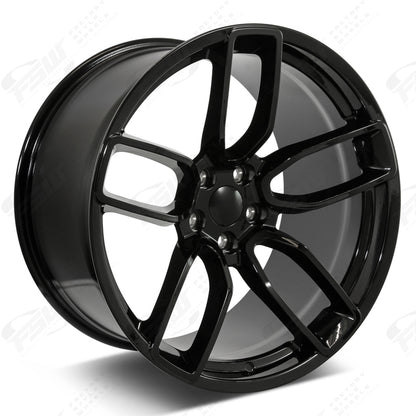 Flow Forged Hellcat Style - F147 2x11 Gloss Black wheel