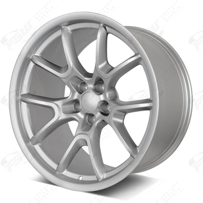 Flow Forged Anniversary Style - F293 2x9.5 Satin Silver wheel
