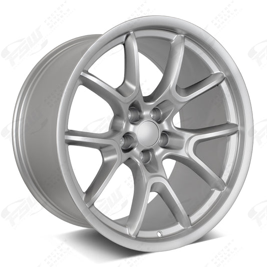 Flow Forged Anniversary Style - F293 2x9.5 Satin Silver wheel