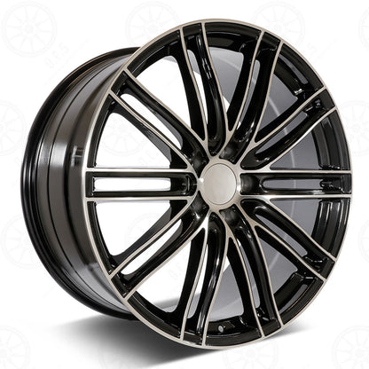 GTS Sport Style - RP11 22x11 Machined Face/Black Outline wheel