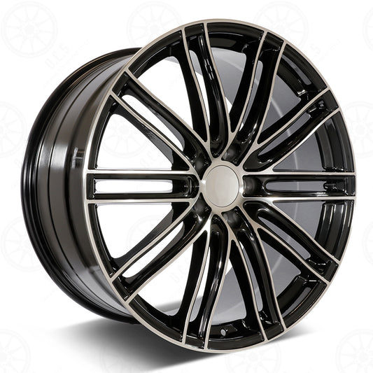 GTS Sport Style - RP11 22x1 Machined Face/Black Outline wheel
