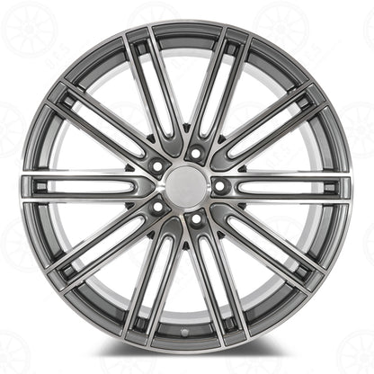 GTS Sport Style - RP12 22x11 Machined Face/Gunmetal Outline wheel
