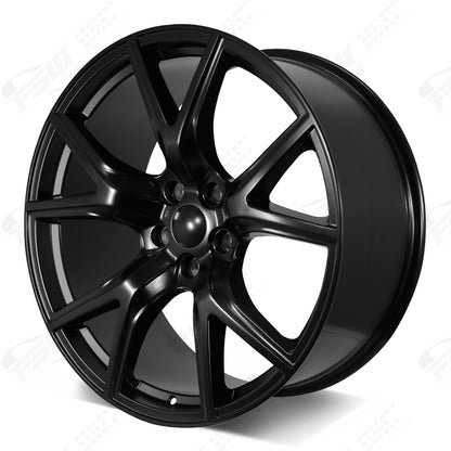 Trackhawk Style - F281 22x1 Satin Black wheel