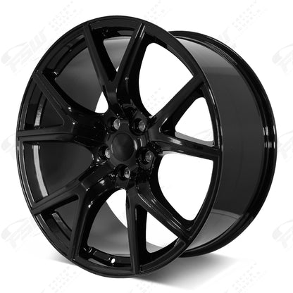 Trackhawk Style - F282 22x1 Gloss Black wheel