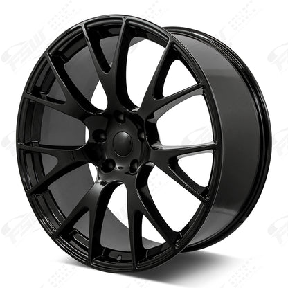 Hellcat Style - F046 2x9 Gloss Black wheel