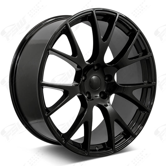 Hellcat Style - F046 2x9 Gloss Black wheel
