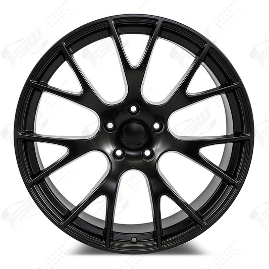 Hellcat Style - F047 22x1 Satin Black wheel