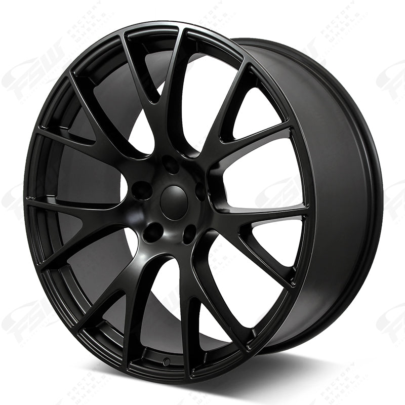 Hellcat Style - F047 22x1 Satin Black wheel
