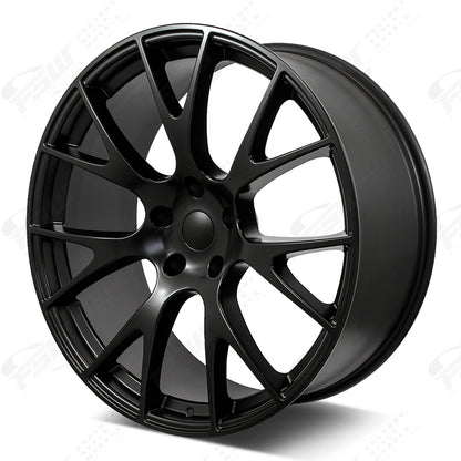 Hellcat Style - F047 24x1 Satin Black wheel