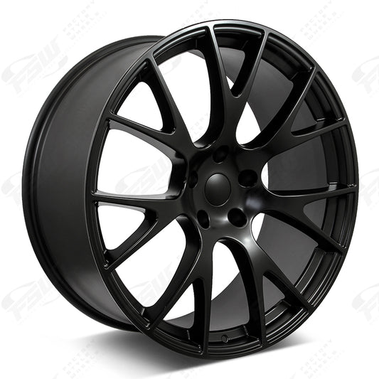 Hellcat Style - F047 24x1 Satin Black wheel