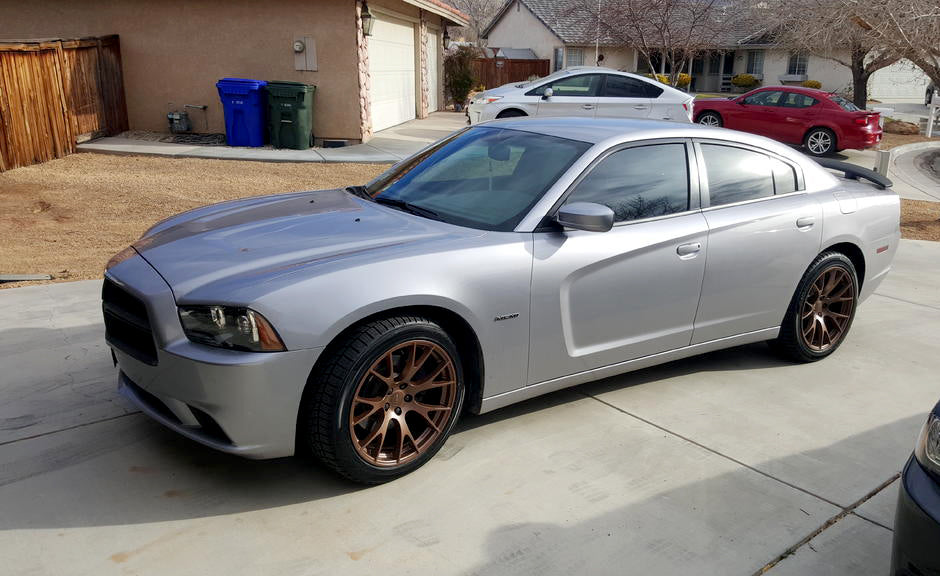Hellcat Style - F048 24x1 Matte Bronze wheel