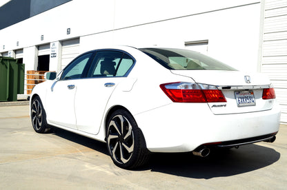 LX Sport Style - F066 17x7.5 Machined Face/Black Outline wheel