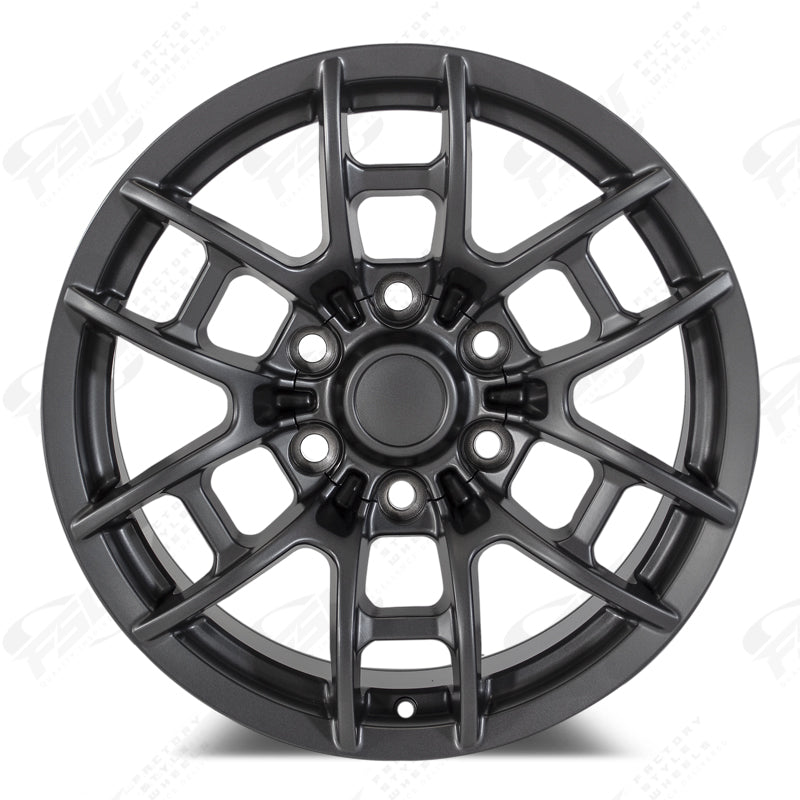 Flow Forged Pro Style 2020 - F158 2x9 Matte Gunmetal wheel