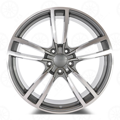 Panamera Style - RP17 2x11 Machined Face/Gunmetal Outline wheel