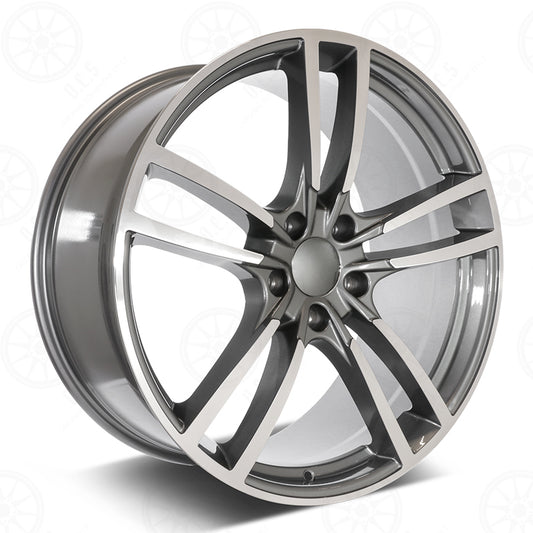 Panamera Style - RP17 2x11 Machined Face/Gunmetal Outline wheel