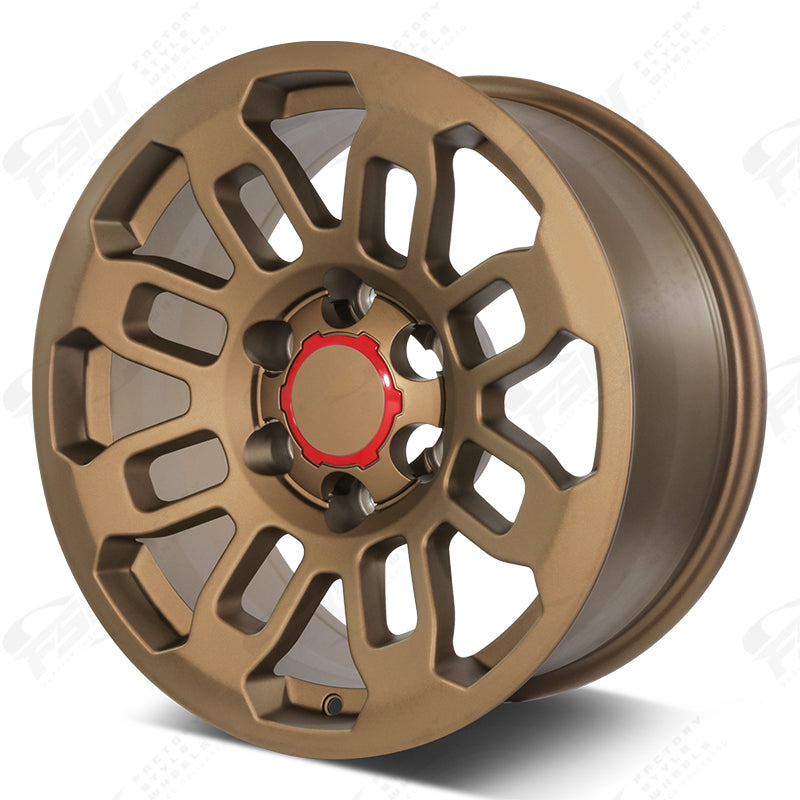 Pro Style - F089 17x8 Matte Bronze wheel
