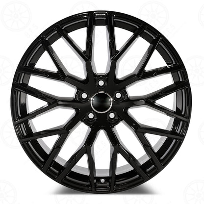 R8 Style - RA14 22x9.5 Gloss Black wheel