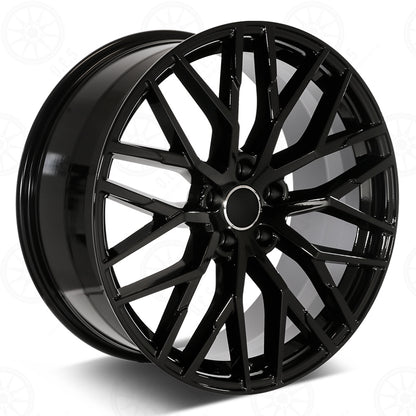 R8 Style - RA14 22x9.5 Gloss Black wheel