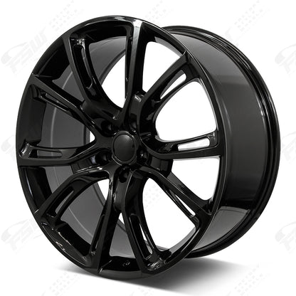 SR-10 Style - F077 22x9.5 Gloss Black wheel