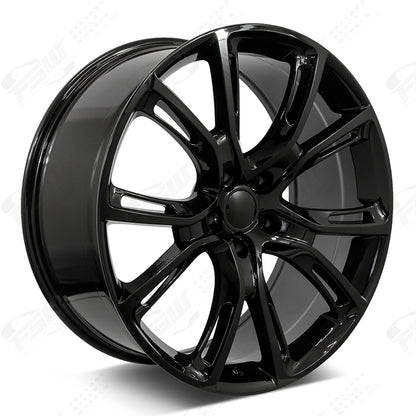 SR-10 Style - F077 22x9.5 Gloss Black wheel