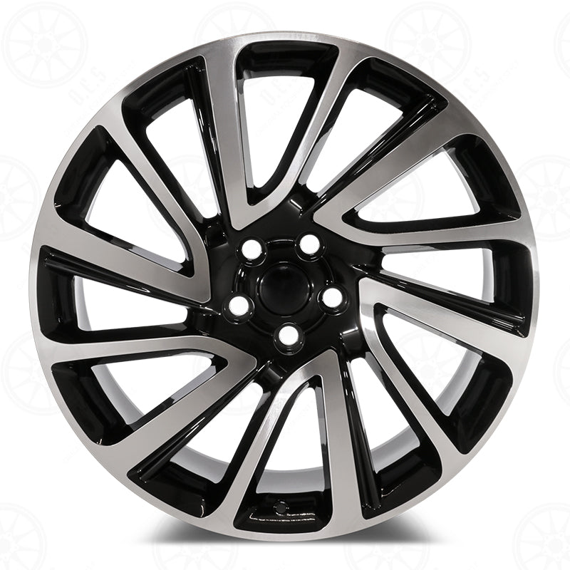 SV Style - RL21 22x9.5 Machined Face/Black Outline wheel