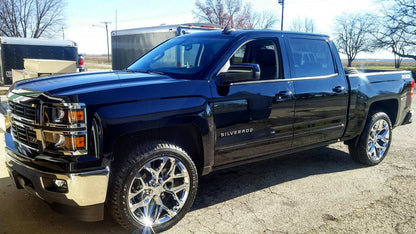 Snowflake Style - F041 24x1 Chrome wheel