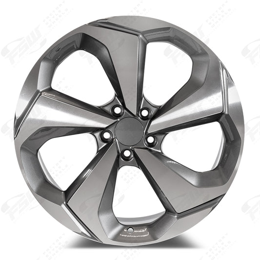Sport Style 2020 - F167 2x8 Machined Face/Gunmetal Outline wheel