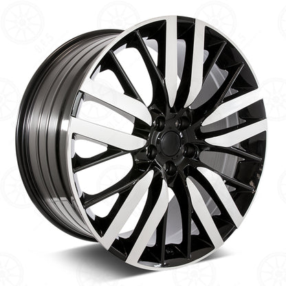 Sport Style - RL11 22x1 Machined Face/Black Outline wheel