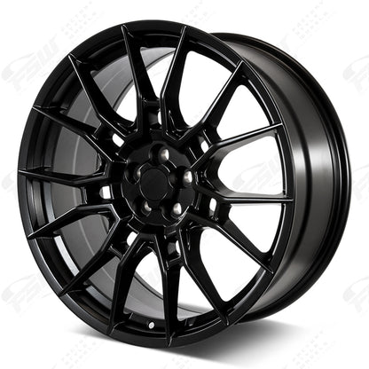TR-C Style - F226 2x8.5 Satin Black wheel