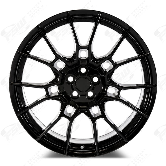TR-C Style - F227 2x8.5 Gloss Black wheel
