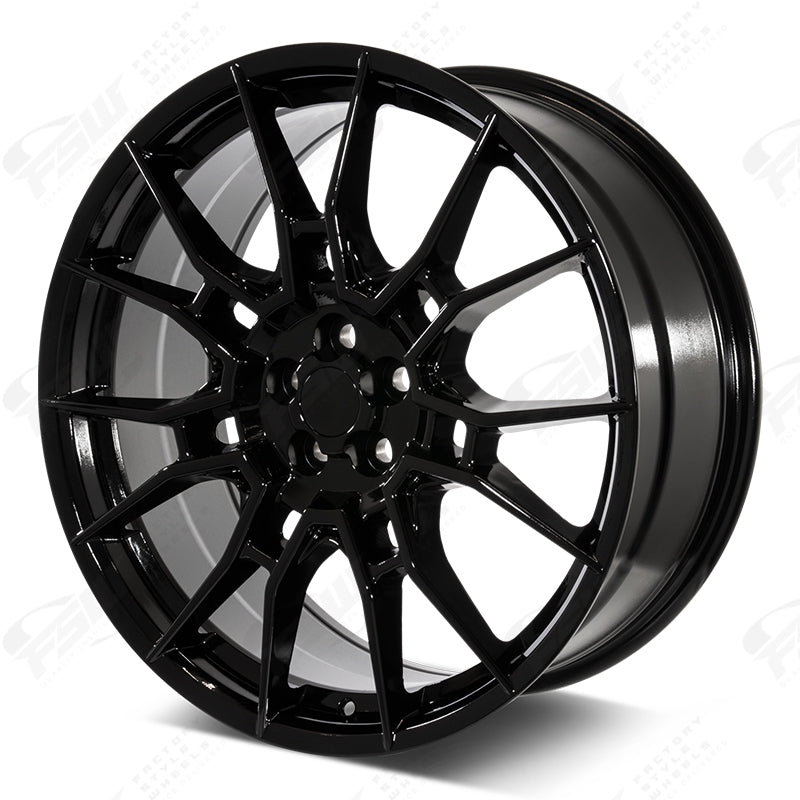 TR-C Style - F227 2x8.5 Gloss Black wheel