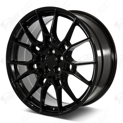 TR-C Style - F227 2x8.5 Gloss Black wheel