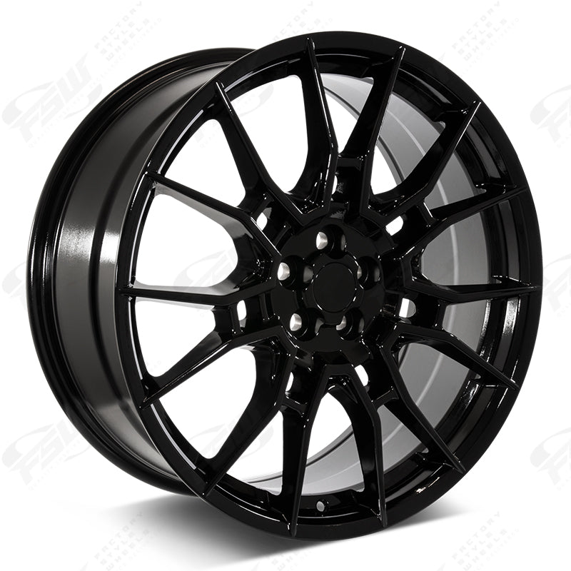 TR-C Style - F227 2x8.5 Gloss Black wheel