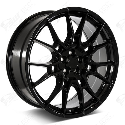 TR-C Style - F227 2x8.5 Gloss Black wheel