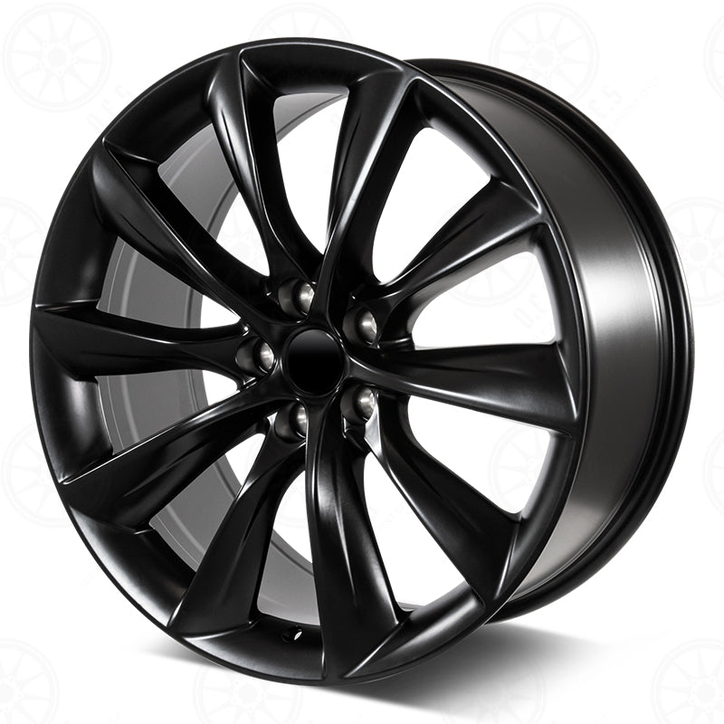 Turbine Style - RT03 22x9 Satin Black wheel