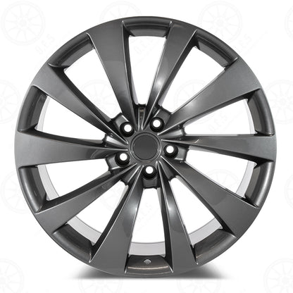 Turbine Style - RT05 22x9 Gunmetal wheel