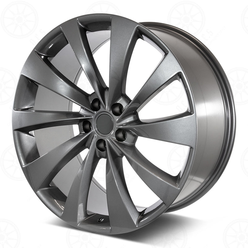 Turbine Style - RT05 22x1 Gunmetal wheel