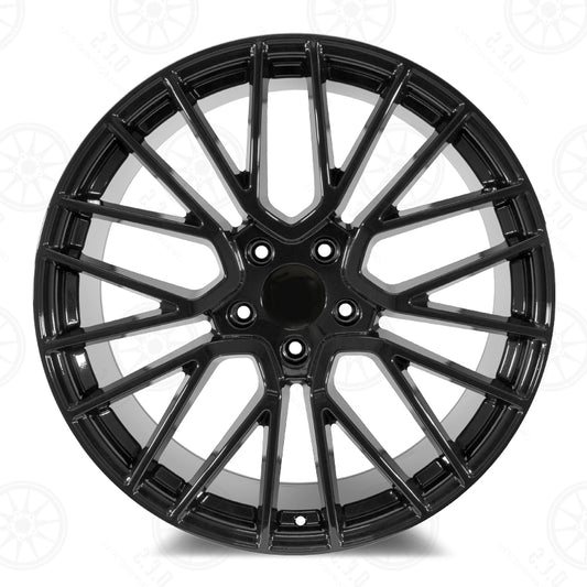 Turbo 4S Style - RP28 22x1 Gloss Black wheel