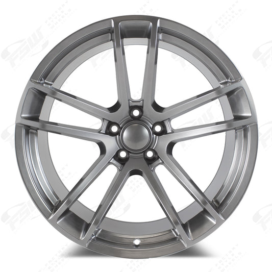 Flow Forged Widebody 2 Style - F224 2x9.5 Crystal Grey wheel