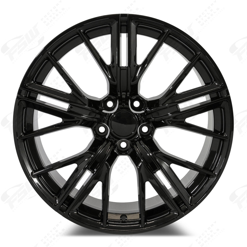 ZL Mesh Style - F016 2x1 Gloss Black wheel